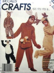 3351 KID KANGAROO, REINDEER, PANDA, KOALA BEAR PATTERN 2-4